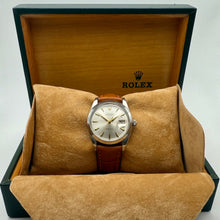 Load image into Gallery viewer, Rolex Oysterdate Precision 6694 with Golden Arrow Marker Dial and Rolex box