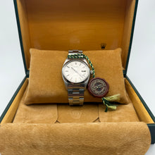 Load image into Gallery viewer, Rolex Oysterdate Precision 6694 with Silver Sunburst Dial and Rolex box