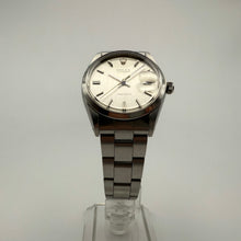 Load image into Gallery viewer, Rolex Oysterdate Precision 6694 with Silver Linen Dial, Folded Links Oyster Strap and Rolex Box