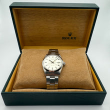Load image into Gallery viewer, Rolex Oysterdate Precision 6694 with Silver Linen Dial, Folded Links Oyster Strap and Rolex Box