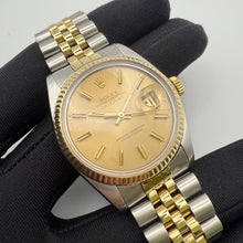 Load image into Gallery viewer, Rolex Datejust 16013 'Rare Ghost Dial' with Full service and Rolex box