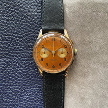 Load image into Gallery viewer, Chronographe Suisse Solid 18KT Gold 'Tropical Dial'