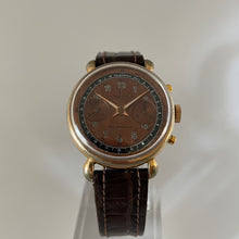 Load image into Gallery viewer, Chronographe Suisse 'Chocolate' Dial Stepped Case with Teardrop Lugs