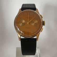 Load image into Gallery viewer, Chronographe Suisse Solid 18KT Gold 'Tropical Dial'
