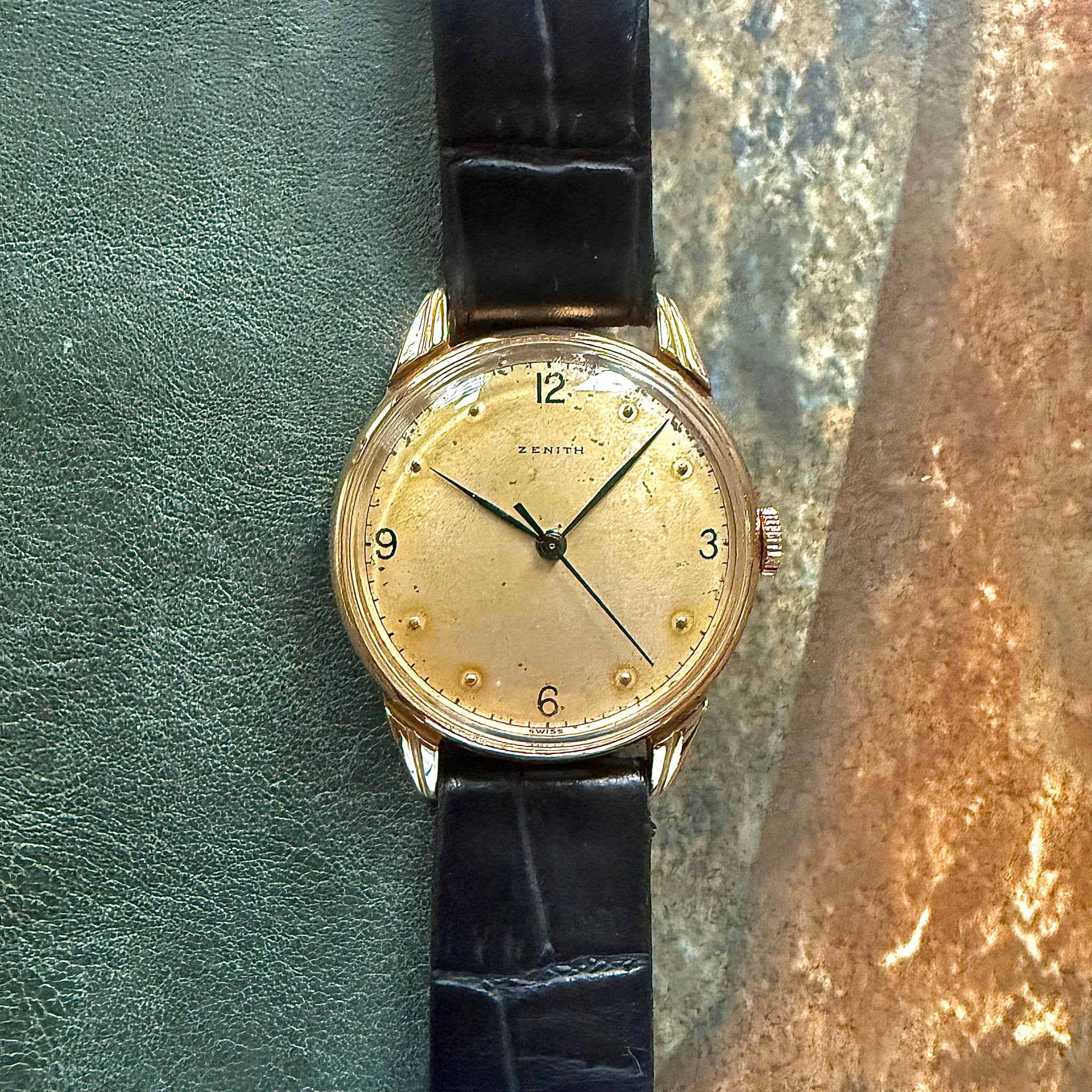 Zenith Vintage Dress Watch 14KT Solid Gold RMVintageWatches Zenith Vintage Dress Watch 14KT Solid Gold RMVintageWatches