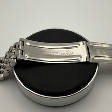 Load image into Gallery viewer, Omega Seamaster 166.010 with rare &#39;Ribbon&#39; dial
