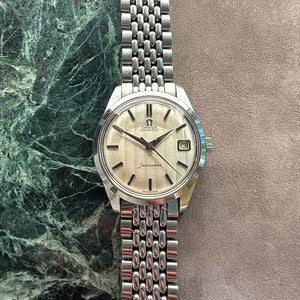 Omega Seamaster 166.010 with rare 'Ribbon' dial
