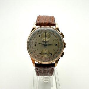 *Reserved* Chronographe Suisse Solid 18KT Rose Gold Case