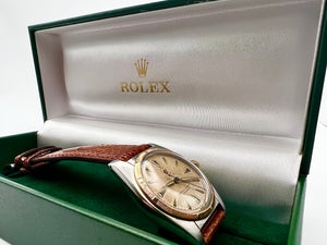 Rolex 5011 Bubbleback from 1948 with Full Service and Rolex box