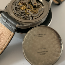 Load image into Gallery viewer, Baume &amp; Mercier Chronograph Batwing Lugs *Very Rare*
