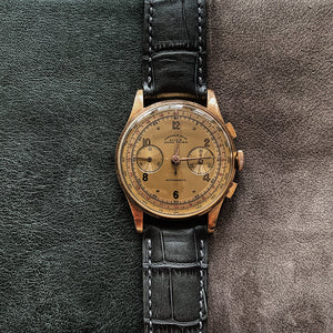 Chronographe Suisse Solid 18KT Rose Gold