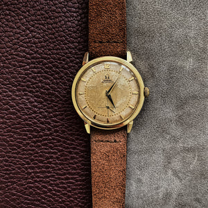 Omega Sub Seconds Bumper 14KT Yellow Gold