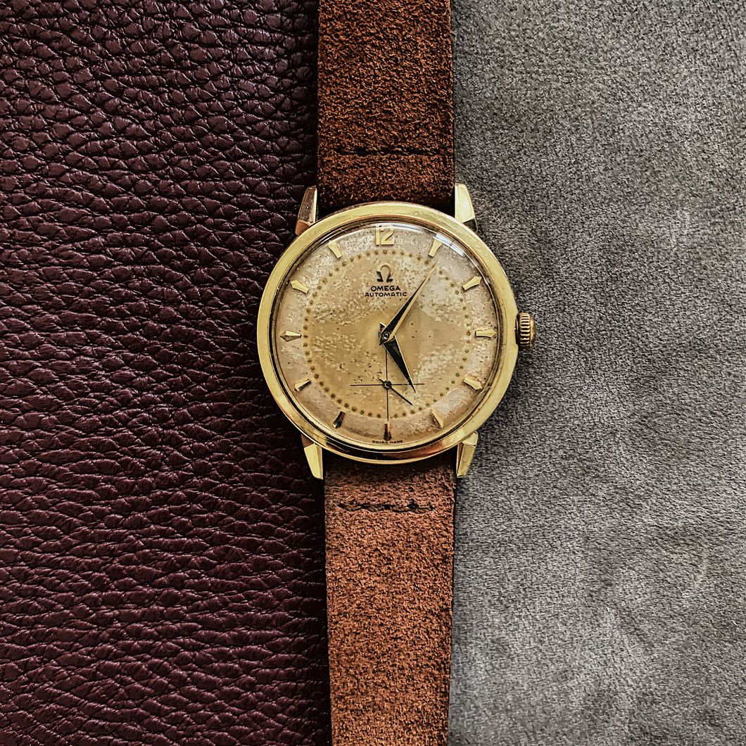 Omega Sub Seconds Bumper 14KT Yellow Gold
