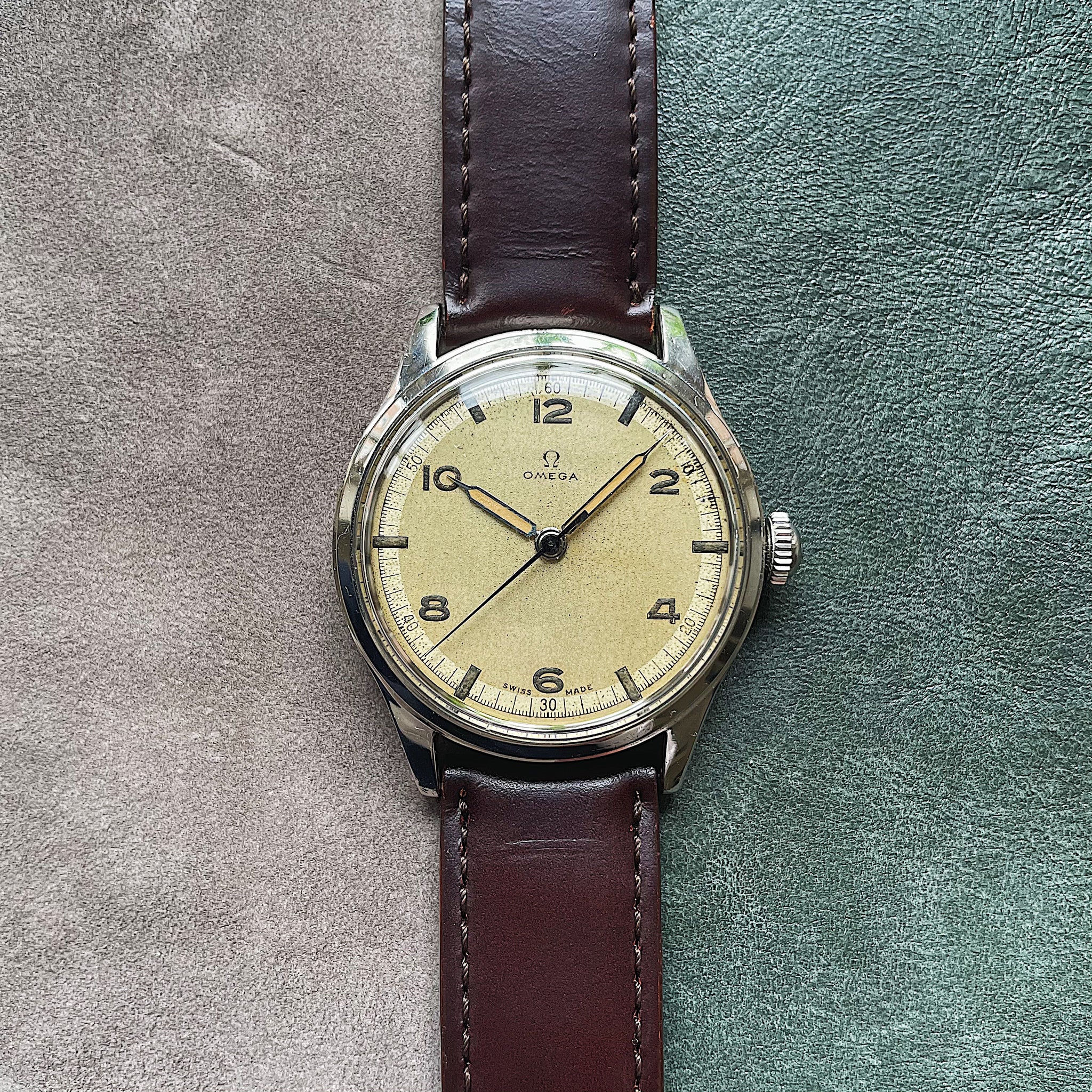 Omega Military WW2 Radium Dial 30T2 from 1944 – RMVintageWatches
