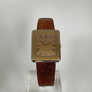 Omega De Ville 9ct. Gold Tapestry Bezel Complete set (NOS) *Very Rare*
