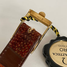 Load image into Gallery viewer, Omega De Ville 9ct. Gold Tapestry Bezel Complete set (NOS) *Very Rare*
