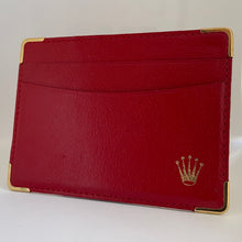 Load image into Gallery viewer, Vintage Leather Rolex Cardholder *NOS*
