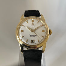 Load image into Gallery viewer, Omega Seamaster 2627 Calendar Solid 14KT Yellow Gold
