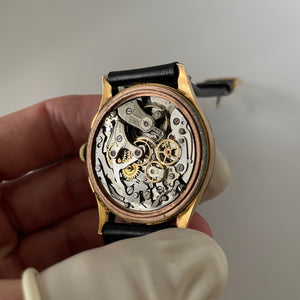 Chronographe Suisse Solid 18KT Gold 'Tropical Dial'