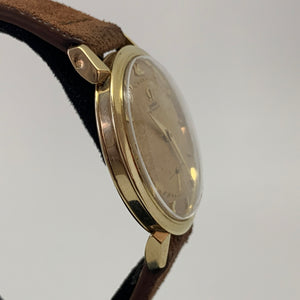 Omega Sub Seconds Bumper 14KT Yellow Gold